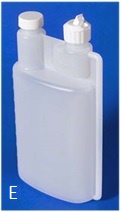 Plastic Quart Squeeze Bottle